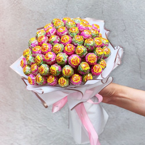 Bouquet of Chupa Chups